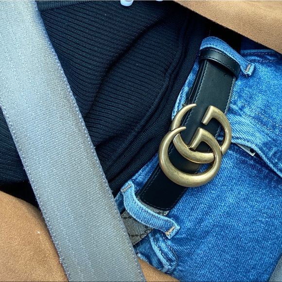 Black Gucci belt - Picture 5 of 5